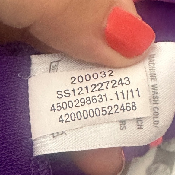 Under Armour Size Small Hooded Sleeveless Athletic Tennis Dress Purple Pink - Picture 8 of 8